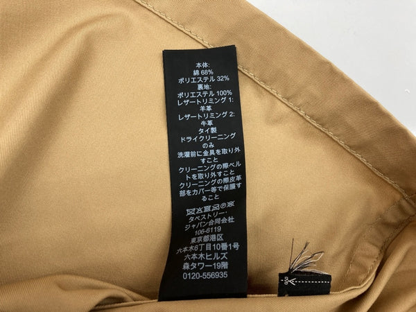 コーチ COACH トレンチコート TRENCHCOAT ライトアウター ダブル ミモレ丈 スリット BROWN 茶色 F33778 コート 無地 ブラウン XSサイズ 104LT-256