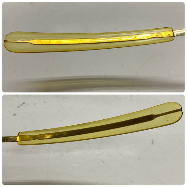 【曜日割引対象外】 【中古】ランドルフ Randolph 90's HGU-4P 5 1/2 MIL-S-25948J 眼鏡・サングラス サングラス ゴールド 201goods-800 VB