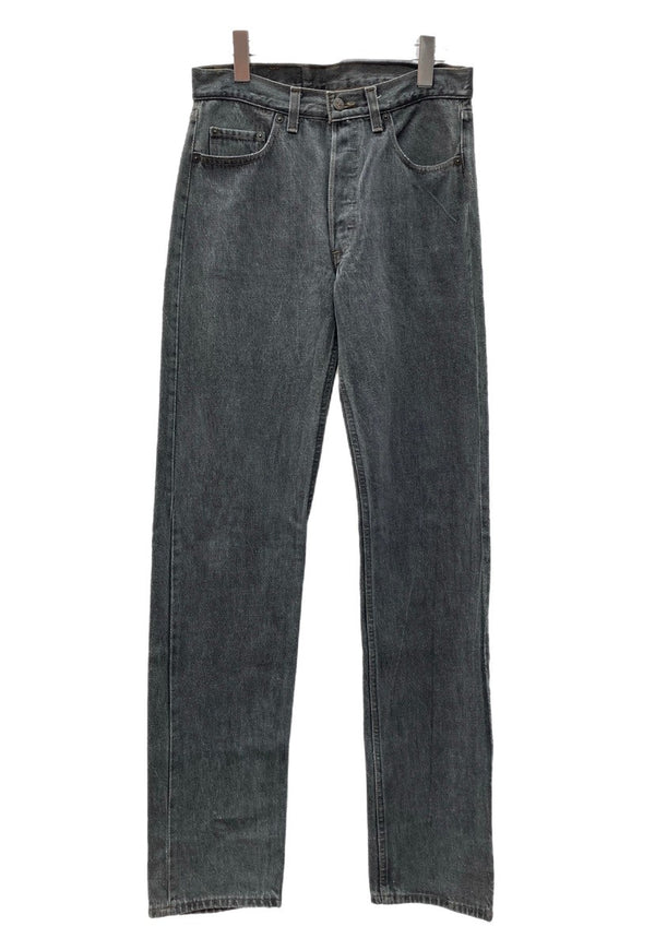 リーバイス Levi's 90s 90年代 501 先染め BLACK USA製 ジーパン ジーンズ 黒 無地 デニム ブラック W30 L36 104MB-322