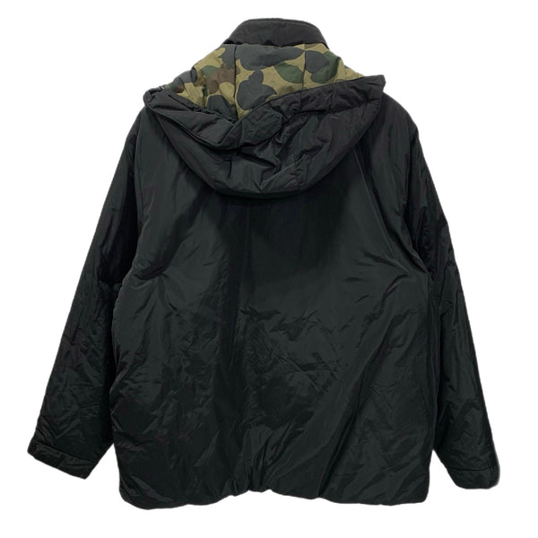 アベイシングエイプ A BATHING APE 中綿 ジャケット ブラック XLサイズ 201MT-4827