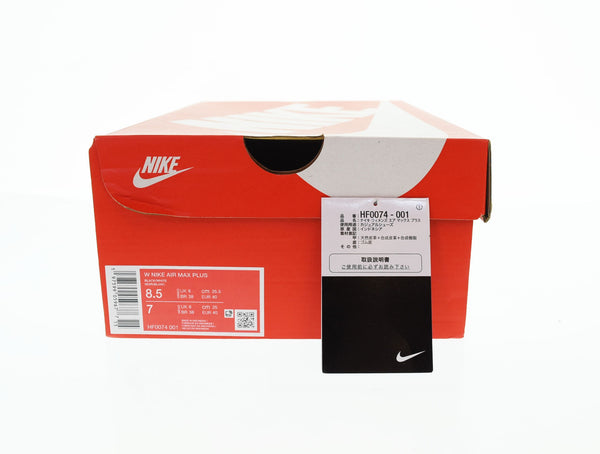 ナイキ NIKE W AIR MAX PLUS BLACK/WHITE  TIEMPO TNPO ウィメンズ エアマックス プラス ティエンポ  HF0074-001 メンズ靴 スニーカー ブラック 25cm 103S-870