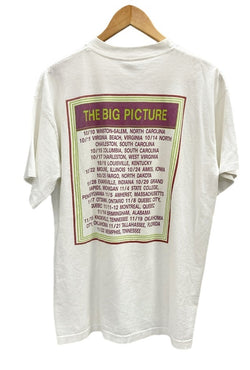 ヴィンテージ VINTAGE  ITEM 90s 90's 1997 THE BIG PICTURE ELTON JOHN tour tee エルトンジョン ツアーTシャツ ヴィンテージ 古着 Tシャツ プリント ホワイト Lサイズ 101MT-2231