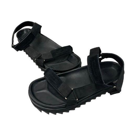 ヨーク YOAK NORMAN BLACK41 メンズ靴 サンダル その他 ブラック 41サイズ 201-shoes1496