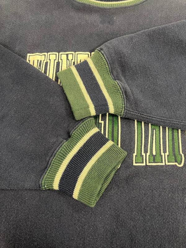 チャンピオン Champion 90s 90's REVERSE WEAVE リバースウィーブ WINTER PARK プリント 刺繍タグ US古着 ヴィンテージ USA製 紺 スウェット ネイビー Mサイズ 101MT-5131