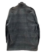 ステューシー STUSSY OLD オールド active jkt アクティブ ジャケット M65 ミリタリー ジャケット コーデュロイ 灰 ジャケット ボーダー グレー Lサイズ 104MT-1836