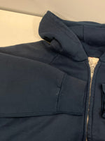 ヴィンテージ vintage 裏サーマル パーカー IDEAL ZIP MADE IN USA アメリカ製 パーカ ネイビー Mサイズ 101MT-4896