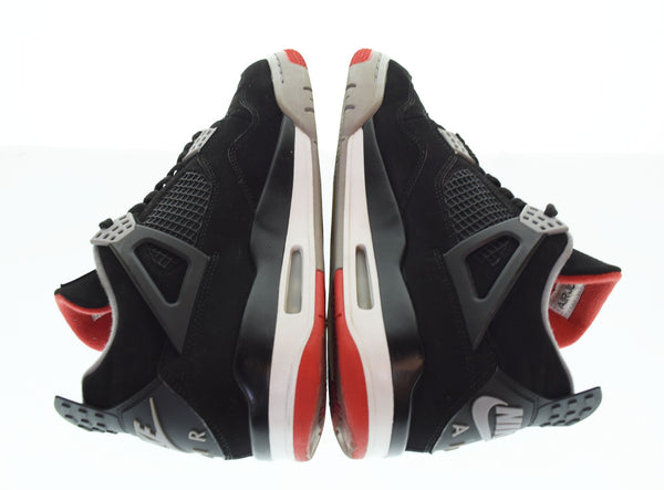 ナイキ NIKE Air Jordan 4 Retro Bredエアジョーダン4 レトロ ブレッド スニーカー 308497-060 メンズ靴 スニーカー ブラック 27.5cm 103S-1193