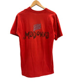 ヴィンテージ vintage 90's 90年代 Madonna マドンナ THE GIRLIE SHOW ザ ガーリー ショー ツアーT  - Tシャツ レッド 101MT-4026