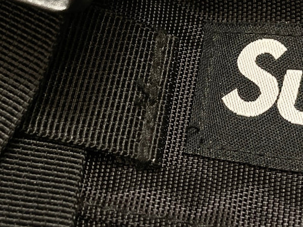 シュプリーム SUPREME Waist Bag ウェストバッグ FW19 黒 バッグ メンズバッグ ショルダーバッグ・メッセンジャーバッグ ロゴ ブラック 101bag-127