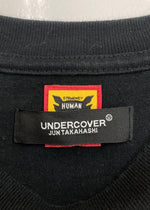 アンダーカバー UNDERCOVER × HUMAN MADE ヒューマンメイド LAST ORGY 2 GRAPHIC T-SHIRT グラフィック Tシャツ 半袖 黒 UC1B9807-2 Tシャツ プリント ブラック Lサイズ 104MT-1325