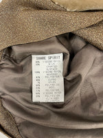 シェアースピリット SHARE SPIRIT HOMME シルク 総柄 ベロア スタジャン ジャケット マルチカラー Lサイズ 101MT-4979