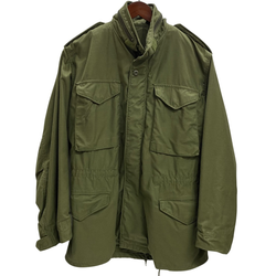 【曜日割引対象外】 ミリタリー MILITARY 80's US.ARMY M-65 フィールドジャケット ジャケット カーキ Sサイズ 201MT-4625 VB