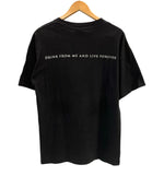 ヴィンテージ vintage 90's 90年代 GIANT Interview with the Vampire ヴァンパイア ホラー映画 ムービーT VINTAGE ヴィンテージ Tシャツ ブラック Lサイズ 101MT-4922