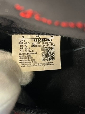 ジョーダン JORDAN NIKE AIR JORDAN 1 RETRO HIGH OG ナイキ エア ジョーダン 1 レトロ ハイ オリジナル パテント 赤 55088-063 メンズ靴 スニーカー レッド 27cm 101sh-2286