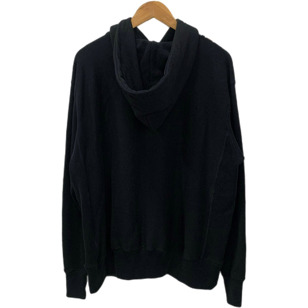 レディメイド READY MADES ロゴプリント ロングスリーブ フーディー パーカ ブラック Sサイズ 201MT-4462