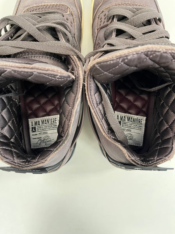 ジョーダン JORDAN NIKE×A MA MANIERE AIR JORDAN 4 RETRO SP ア マ マニエール ナイキ エアジョーダン 4 レトロ SP DV6773-220 メンズ靴 スニーカー パープル 26.5cm 101sh-2171