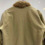 【曜日割引対象外】 ネイビーデパートメント NAVY DEPARTMENT N-1 デッキジャケット フライトジャケット NXsx15122 ジャケット カーキ 38サイズ 201MT-4442 VB