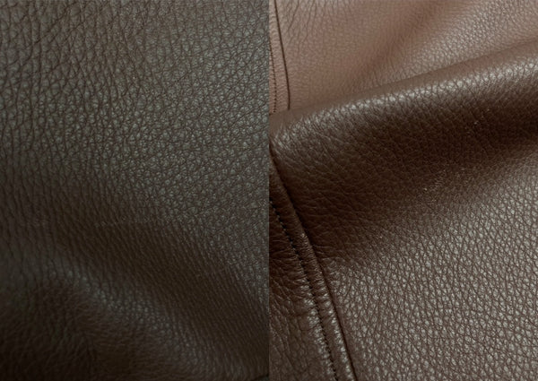 ボッテガヴェネタ BOTTEGA VENETA LEATHER JACKET レザー ジャケット 切り替え ボタン 薄手 アウター 赤茶 サイズ 48 ジャケット 無地 ブラウン 104MT-2107