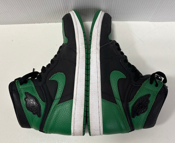 ナイキ NIKE エアジョーダン1 レトロ ハイ OG "ブラック/パイングリーン" Air Jordan 1 Retro High OG "Black/Pine Green" 555088-030 メンズ靴 スニーカー グリーン 26.5cmサイズ 201-shoes980