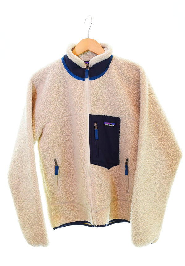 パタゴニア PATAGONIA Classic Retro-X Jacket クラシックレトロX ボアフリース ジャケット アイボリー 23056FA18 ジャケット ベージュ Sサイズ 103MT-1070