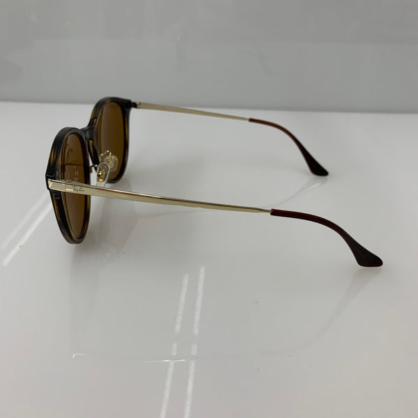 【中古】レイバン Ray-Ban 偏光レンズ 55□19 145 RB4334D 眼鏡・サングラス サングラス ブラウン 201goods-735