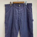 【曜日割引対象外】 ヴィンテージ vintage 70's シアーズ Sears ペインターパンツ デニム ブルー 38×32サイズ 201MB-882 VB