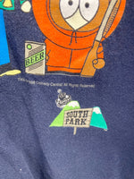 US US古着 90s 1998 Vintage ヴィンテージ South Park サウスパーク キャラT  Tシャツ ネイビー Lサイズ 101MT-2678