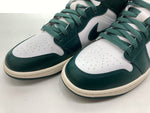 ナイキ NIKE 24年製 WMNS AIR JORDAN 1 MID ウィメンズ エア ジョーダン ミッド AJ1 シューズ 白 緑 BQ6472-133 メンズ靴 スニーカー グリーン 27cm 104-shoes552