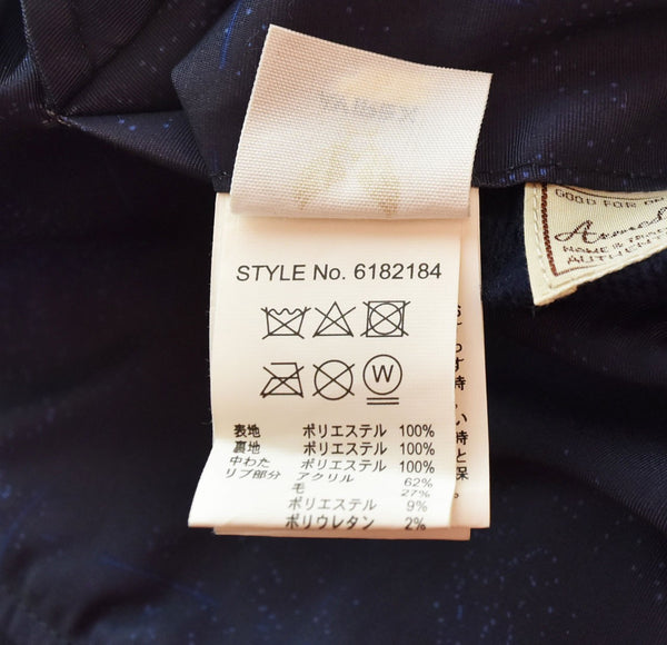 アビレックス AVIREX アヴィレックス MA-1 SPACE COMMAND スペースコマンド ミリタリー フライト 45th SPACE WING  U.S. AIR FORCE  6182184 ジャケット ネイビー Lサイズ 103MT-2763