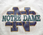 チャンピオン Champion 90s 90's 刺繍タグ REVERSE WEAVE リバースウィーブ USA製 NOTRE DAME カレッジ プリント XL スウェット グレー 103MT-2618