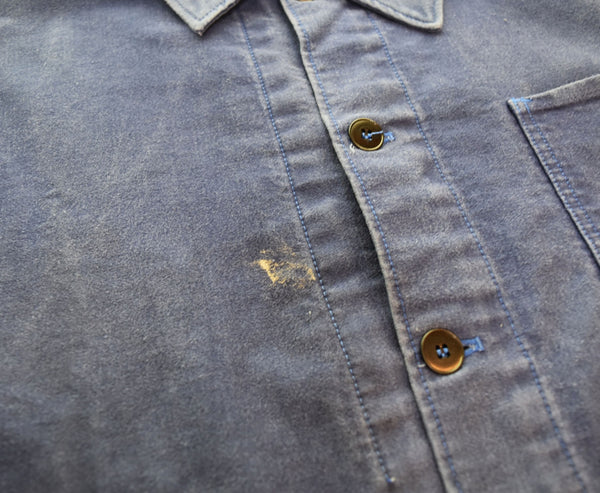 ヴィンテージ  Vintage 50's 60's FRENCH WORK MOLESKIN JACKETフレンチワーク モールスキンジャケット ジャケット ブルー 103MT-2971