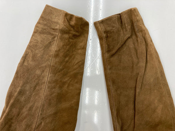 ヴィンテージ vintage 50s 50年代 Albackens スウェード レザージャケット ダブル くるみボタン コルビジェ キルティング スウェーデン 茶  ジャケット 無地 ブラウン 104MT-2240