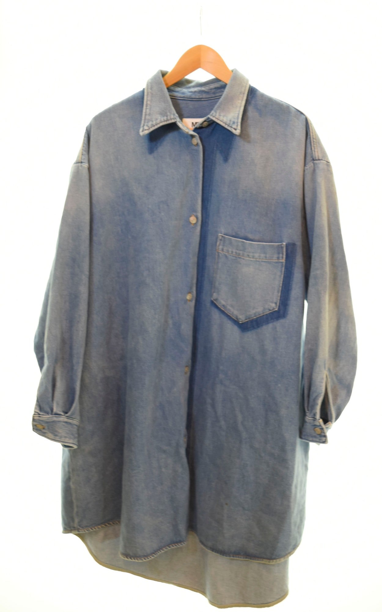 MM6 Maison Margiela : デニムシャツワンピース