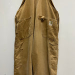 【曜日割引対象外】 カーハート Carhartt 60's 70's ダブルニー デカCボタン つなぎ・オーバーオール ベージュ 201MB-1097 VB