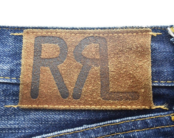 ダブルアールエル RRL SLIM FIT SELVEDGE DENIM スリムフィット セルビッジ デニム デニム ネイビー 29 103MB-669