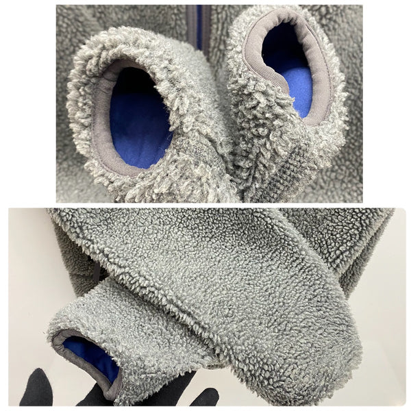 【曜日割引対象外】 パタゴニア PATAGONIA 90's Retro-X Jacket レトロ X P.E.F フリースジャケット USA製 ジャケット グレー Mサイズ 201MT-4703 VB