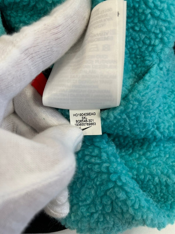 ナイキ NIKE BIG SWOOSH BOA JACKET ビッグスウッシュ リバーシブル ボアジャケット 黒×青 BQ6546-301 3XL ジャケット ブラック 4Lサイズ 101MT-4955