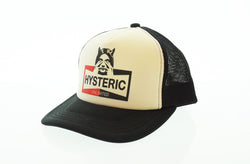 ヒステリックグラマー HYSTERIC GLAMOUR HYSTERIC UNLIMITED アンリミテッド ロゴ メッシュ キャップ  02211QH01 帽子 メンズ帽子 キャップ ブラック 103G-100