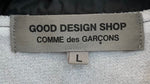 コムデギャルソン GOOD DESIGN SHOP COMME des GARCONS コーチジャケット ナイロンジャケット IH-J003 ジャケット ロゴ ブラック Lサイズ 201MT-2475