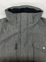 パタゴニア Patagonia 13AW WANAKA DOWN JACKET ワナカ ダウン ジャケット ジップアップ アウトドア アウター 灰 28471FA13 ジャケット ロゴ グレー Sサイズ 104MT-1767