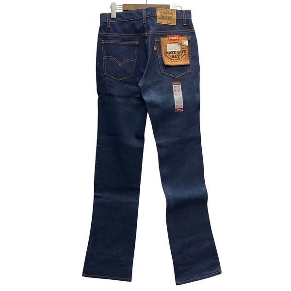 【曜日割引対象外】 リーバイス Levi's 90's 517 DEADSTOCK フラッシャー付き USA製 20517-0217 デニム ブルー W30 L33サイズ 201MB-855 VB