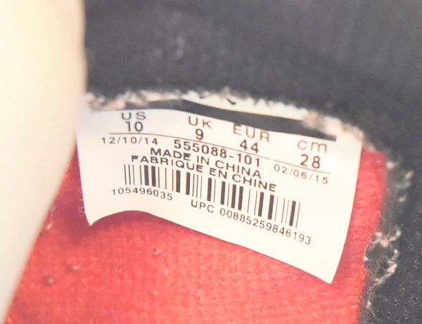 ナイキ NIKE AIR JORDAN 1 RETRO HIGH OG CHICAGO 2015 シカゴ 555088-101 メンズ靴 スニーカー レッド 28cm 103-shoes-141