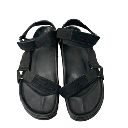 ヨーク YOAK NORMAN BLACK41 メンズ靴 サンダル その他 ブラック 41サイズ 201-shoes1496