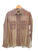 ニードルス Needles Classic Shirt クラシック シャツ オープンカラー シャツ ペイズリー柄    OT209 長袖シャツ Mサイズ 103MT-1973