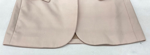 アニュアンス  anuans ウール ブレンド シングルジャケット テーラード フォーマル オフィスカジュアル PINK BEIGE ピンクベージュ  1523501341-0 ジャケット 無地 ベージュ フリーサイズ 104LT-128