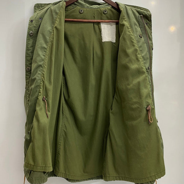 【曜日割引対象外】 ミリタリー MILITARY 70's 80's US.ARMY M-65 3rd フィールドジャケット ジャケット カーキ XSサイズ 201MT-4621 VB