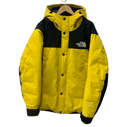 ノースフェイス THE NORTH FACE Mountain Down Jacket マウンテン ダウンジャケット GORE-TEX PERTEX ND91837 ジャケット 黄色 Lサイズ 201MT-3653