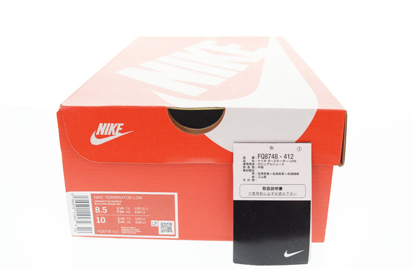 ナイキ NIKE terminator low University Blue ターミネーター ロー ユニバーシティブルー スニーカー FQ8748-412 メンズ靴 スニーカー ブルー 26.5cm 103S-1227