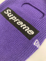 シュプリーム SUPREME NEW ERA BOX LOGO BALACLAVA ニューエラ ボックスロゴ バラクラバ ニット帽 目出し帽 帽子 メンズ帽子 ニット帽 パープル 101hat-109