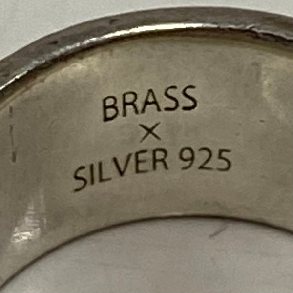 【中古】クライミー CRIMIE BRASS × SILVER 925 21号 メンズジュエリー・アクセサリー 指輪・リング シルバー 201goods-648